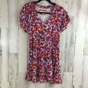 By Anthropologie Robin Tiered Mini Dress Size XS